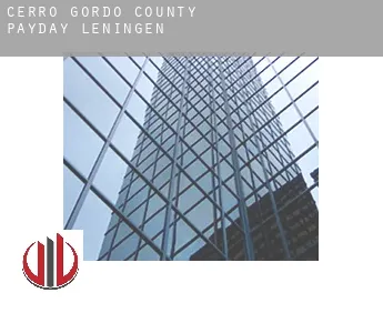 Cerro Gordo County  payday leningen