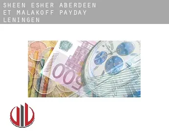 Sheen-Esher-Aberdeen-et-Malakoff  payday leningen