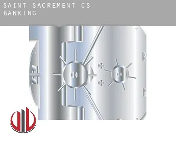 Saint-Sacrement (census area)  banking