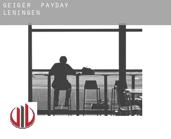 Geiger  payday leningen