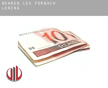 Behren-lès-Forbach  lening