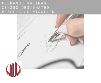 Fernando Salinas  geld wisselen