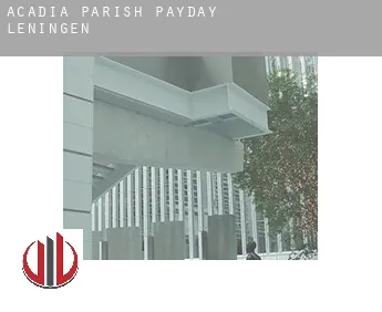 Acadia Parish  payday leningen