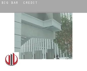 Big Bar  credit