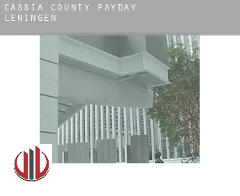 Cassia County  payday leningen