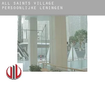 All Saints Village  persoonlijke leningen