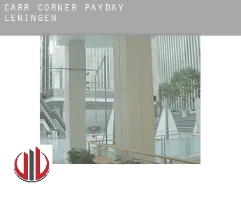 Carr Corner  payday leningen