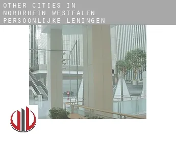 Other cities in Nordrhein-Westfalen  persoonlijke leningen