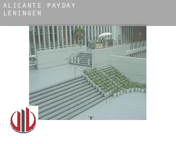 Alicante  payday leningen