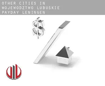 Other cities in Wojewodztwo Lubuskie  payday leningen