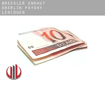 Bressler-Enhaut-Oberlin  payday leningen